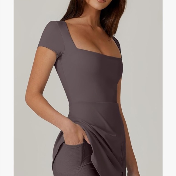 Tennis Square Neck Dress - Picture 3 of 5